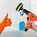 Drill Brush Power Scrubber Brush Set, Herrfilk Drill Brush Attachment Set with Extend Attachment and Scrub Pads Sponge, Drill Bit Scrub Brush for Cleaning Grout, Car,Tiles, Sinks, Bathtub