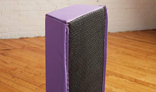 Springee 9ft Balance Beam - Extra Firm - Vinyl Folding Gymnastics Beam for Home - Purple - Thumbnail 6