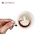 SHENNOSI “Up Yours” Thumbs Up! Middle Finger Ceramic Mug Funny with Hidden Coffee Milk Tea Cup white