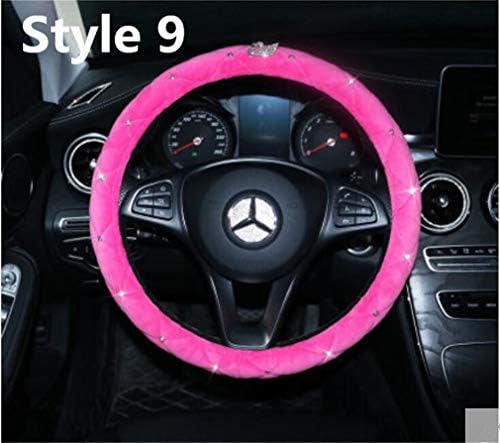 Ydy ワィディワィ ハンドルカバー ステアリング カバー 可愛すぎる 多種スタイル 高級感 軽自動車 普通車