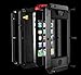 iPhone 4s Case, Ambox Newest Extreme Shockproof Dust/Dirt Proof Aluminum Metal Military Heavy Duty Protection Cover Case for Apple iPhone 4 4S Black White Silver Rose Pink Red Yellow Golden (Black/Black/Red)