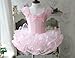 CM-Kid Girls Short Sleeve Ballet Dance Dress Ruffle Tutu Skirted Gymnastics Leotard 2-9 Years