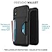 Speck Products Presidio Wallet iPhone XR Case, Black/Black