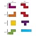 Paladone Tetris Refrigerator Magnets - Set of 49