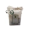 9ft-38-Mesh-Size-1lb-Clear-Saltwater-Cast-Net-with-a-Handy-Bucket