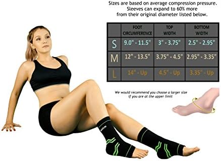 Ankle Braces Compression Support Socks for Injury Recovery, Joint Pain Relief, Plantar Fasciitis, Achilles Tendon, Arthritis for Men and Women by AVARUN