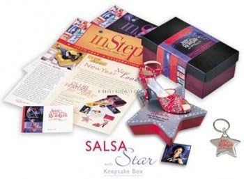 Just the Right Shoe Salsa Star 2003 club kit for members Porcelain Shoe Mint in Box