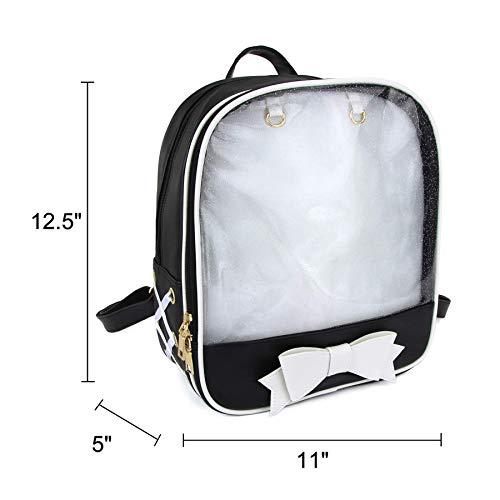 SteamedBun Ita Bag Candy Backpack Bowknot Kawaii Window Bag SteamedBun Ita Bag Candy Backpack Bowknot Kawaii Window Bag