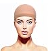 eBoot 4 Pack Nylon and Mesh Wig Cap, Neutral Nude Beige and Black