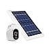 Wasserstein Solar Panel with Internal Battery Compatible with Arlo HD ONLY - Power The Arlo Surveillance Camera continuously - White (Separate External Battery NOT Included)