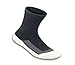 Orthofeet Padded Sole 3 Pack Non-Binding Diabetic Circulation Sock Black