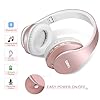 Bluetooth-HeadphonesTuinyo-Wireless-Headphones-Over-Ear-with-Microphone-Foldable-Lightweight-Stereo-Wireless-Headset-for-Travel-Work-TV-PC-Cellphone-Rose-Gold TUINYO Bluetooth Headphones, Wireless Headphones Over Ear with Microphone, Foldable & Lightweight Stereo Wireless…
