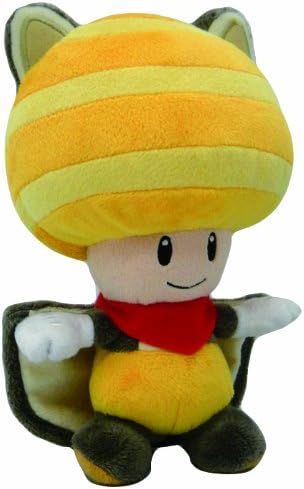 Little Buddy Flying Squirrel Toad 8 Plush - Yello