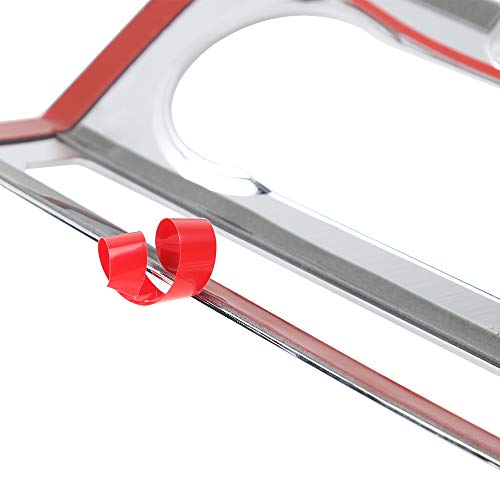 Chrome Central Control Volume Panel Decorative Trim for Ford F150 2015 2016 2017 - Thumbnail 7