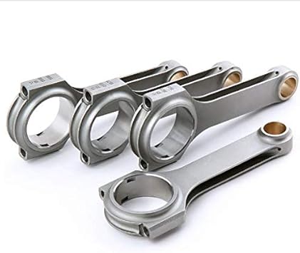 Amazon Com Gowe 4x Connecting Rod Rods Set For Jdm Honda Civic Crx D16 D16a D16y7 D16y8 D16z6 4340 Forged H Beam Piston Con Rods Car Accessorues Automotive