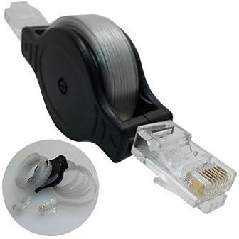 Adapter and cables, 1.5M Retractable Ethernet LAN Cat5 RJ45 Network Net Internet Cable Cord for PC Laptop