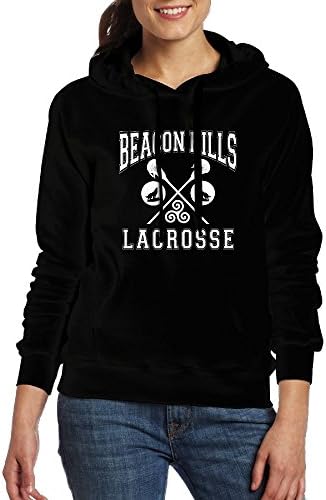 VCKFMEN Women's Beacon Hills Lacrosse 3D Hoodies Sweatshirts With Pockets
