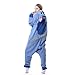 ROYAL WIND Adult Stich costume Onesie Animal Pajamas Halloween Cosplay Costumes Sleepwear Homewear Party Wear Blue L
