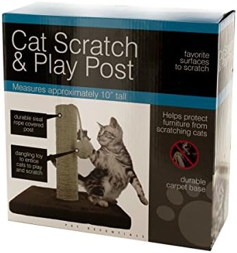 Bulk Buys Fun Interactive Play Cat Scratch & Play Post
