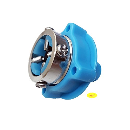 MGS Faucet Water Tap Adapter for Fully Automatic Washing Machine Inlet Hose -Blue