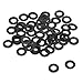 uxcell Nylon Flat Washers for M5 Screw Bolt 10mm OD 1mm Thick 50PCS