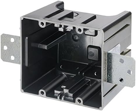 Gangable Non-Metallic/Plastic Dual-Gang End Box - New Construction