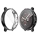 Suoman 3-Pack for Samsung Galaxy Active 2 44mm Case, All-Around Protective TPU Bumper Cover Screen Protector Case for Samsung Galaxy Active2 44mm,(Not Fit for 40mm) - Black+Silver+Clear