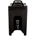Carlisle FoodService Products Cateraide Insulated Beverage Dispenser with Handles for Catering, Kitchen, and Restaurants, Plastic, 10 Gallons, Black
