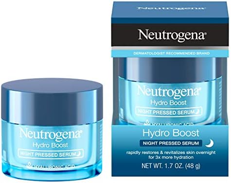 neutrogena hydro boost night pressed serum