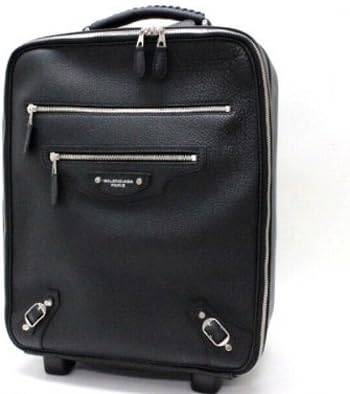 Amazon バレンシアガ Balenciaga Trolley トロリー キャリーケース メンズ レディース キャリーバッグ レザー ユニセックス 中古 ガーメントバッグ