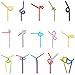 Zcargel Colorful Flexible Disposable Extra Long Drinking Straw Plastic