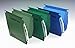 Rexel 275 Lateral Hanging Files with Tabs and Inserts, 15 mm V-Base, 100 Percent Recycled Manilla, Green, Crystalfile Classic, Pack of 50, 78652