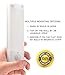Stick-on Anywhere Light - Kitclan Rechargeable LED Sensing Closet Light, Cabinet Light, Tap Light, 3 Mounting Options, Built in Magnet, Include Sticky Strips, Hook, with On/Off/Auto Warm White