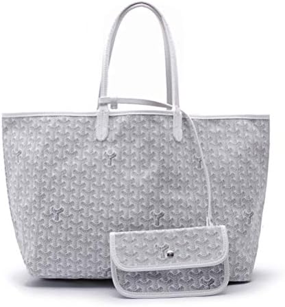 wanture Women's Fashion PU Leather Designer Shopping Shoulder Tote Bag Handbag Set with Coin Pouch