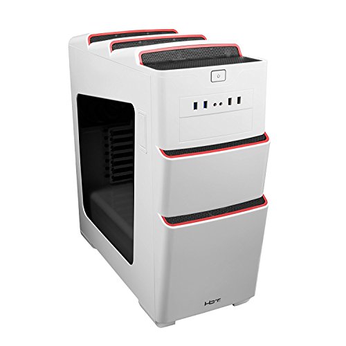 Hbt Honbon Tech Case Turbine 700 Midium Tower 1/0/(5) USB NO Power Supply White Retail TC-700TA-WOV1