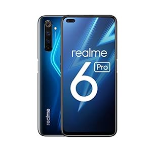 Realme 6 Pro 128GB/8GB Dual-SIM Lightning Blue [16,8cm (6,6″) IPS LCD Display, Android 10, 64MP Quad-Kamera]