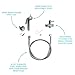 Bumkins Cloth Diaper Sprayer for Toilet, Diaper Wash, Bidet Sprayer, Handheld – Chrome Finish
