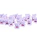 Darice 16992 Mini Bears Flocked, 1, Purple
