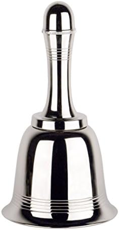 1930S Bell Cocktail Shaker 35 Fl Oz Nickel Plated Brass Barware Vintage