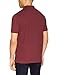 Amazon Essentials Men's Slim-Fit Cotton Pique Polo Shirt, Port, Large