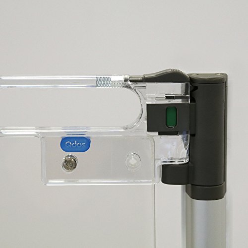 QDOS Crystal Baby Safety GATE - Meets Tougher European Standards - Modern Design and Unparalleled Safety - Beauty & Safety Together - AccuInstall Indicators for Simple Installation | Pressure Mount - Thumbnail 5