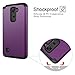 WeLoveCase for LG Stylus 2 Case, Heavy Duty Drop Protection Case Shockproof Silicone Bumper Impact Hard PC 3 in 1 Hybrid Protective Case Cover for LG Stylus 2 / for LG G Stylo 2 (LS775) - Purple