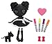 Lalaloopsy Color Me Trace E. Doodles Doll - Creative Chalkboard Erasable Drawing Doll, Includes Markers - 13 x 6 x 15 Inches