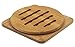 BOBZYXL Bamboo Trivet, Kitchen Bamboo Hot Pads Trivet, Heat Resistant Pads Teapot Trivet (Square and Round) …