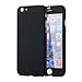 Pandawell iPhone 6S Plus Case, trade; 360 Degree All-round Full Body Protection Hard Slim Case with Tempered Glass Screen Protector for Apple iPhone 6 Plus/6S Plus 5.5 inch (Black)