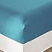 Honeymoon 1800 Brushed Microfiber Bed Sheet Set, Ultra Soft, Twin - Blue