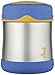 Thermos FOOGO Vacuum Insulated Stainless Steel 10-Ounce Food Jar, Blue/Yellow (B3000BL002)