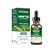 Hemp Oil for Pain & Stress Relief, Ecofinest 100% Natural Hemp Seed Extract Rich in Vitamin & Omega -Helps with Sleep, Skin & Hair, Zero THC CBD Cannabidiol(1 Pack 1000MG)