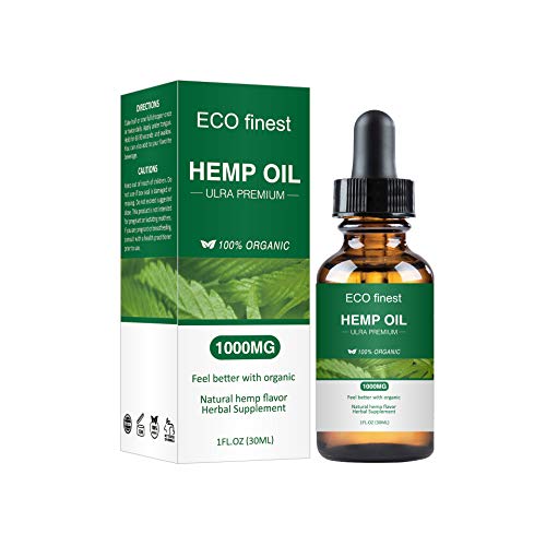 Blue World Naturals Cannabis Sativa Hemp Seed Carrier Oil, 2 oz