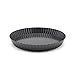 TOTOONE Non-stick 9 inch Fluted Pizza Pan Quiche Pan With Removable Loose Bottom Tart Pie Pan Pie Pan BM1036